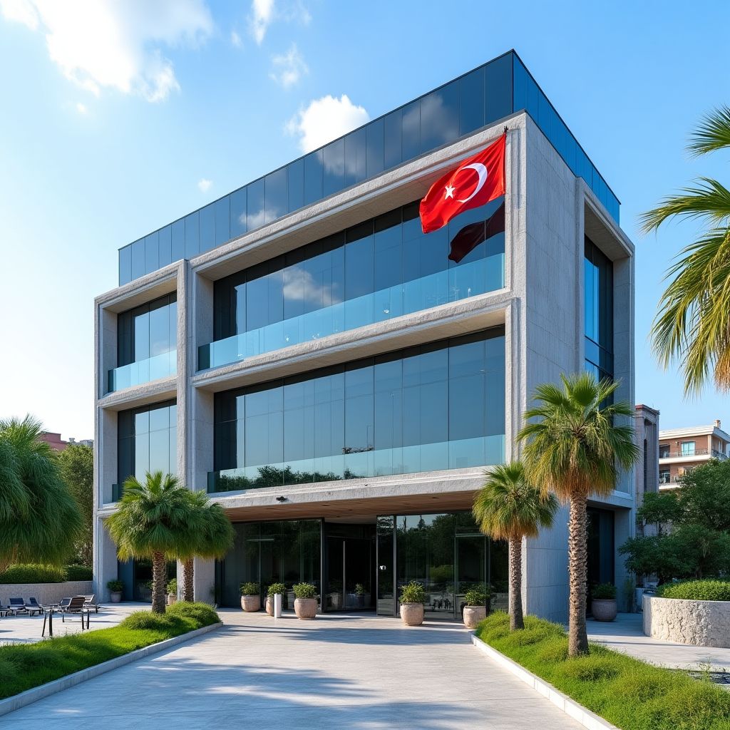 Antalya'da şirket merkezi binası