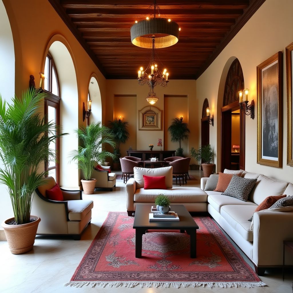 Butik otel lobisi